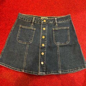 BUNDLE: 2 Altar'd State Women's Button-Up Skirts. Size small and extra small.